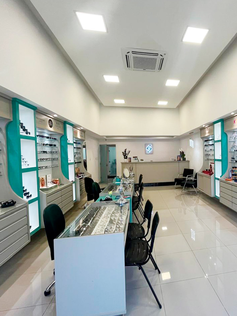 Modelos de óculos disponíveis na Ótica Steller